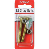 Lasco 5/16 In. x 2-1/4 In. Heavy Duty Solid Brass Toilet Bolts (2 Pack)