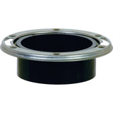 ABS 4 In. Hub Closet Flange with Stainless Steel Ring  886-4AM