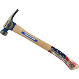 Vaughan BlueMax California 19 Oz. Milled-Face Framing Hammer with Hickory Handle
