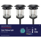 Moonrays Crackle Solar Light 25745 Pack of 6