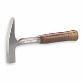 Malco Setting Hammer,18 Oz,Steel,Leather Grip SH3