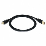 Monoprice USB 2.0 Cable,3 ft.L,Black 5437