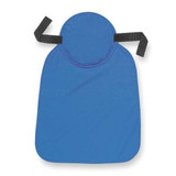 Chill-Its by Ergodyne Cooling Pad with Neck Shade,Cotton,Blue 6717