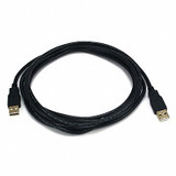 Monoprice USB 2.0 Cable,10 ft.L,Black 5444