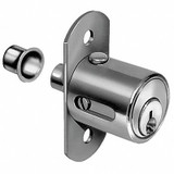 Compx National Sliding Door Lock,Chrome,Key 101  C8142-101-26D