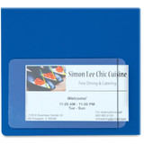 C-Line Products Business Card Holder,Clear,2 1-4" H,PK10 70238