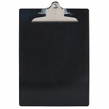 Saunders Clipboard,Letter Size,Plastic,Black 21603
