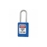 Master Lock Lockout Padlock,KA,Blue,1-13/16"H,PK6 S33KAS6BLU