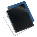 Gbc Presentation Covers,Blk,11 x 8-1/2,PK50 2514493P