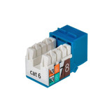 Monoprice Keystone Jack,0.75 in,Blue 5379
