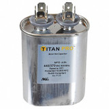 Titan Pro Motor Run Capacitor,20  MFD,3 3/16"  H TOCF20