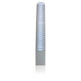 Pyramid Time Card Rack,Light Gray,34 1/2in H 400-X