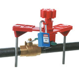 Brady Lockout Valve Base,Fits Handle Size 1 50924