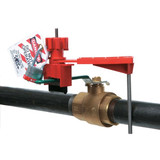 Brady Lockout Valve Base,Fits Handle Size 1 50924