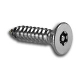 Tamper-Pruf Screws Scrw Sz #14,5/32",18-8SS,1.5"L,PK25 51600