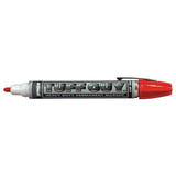 Dykem Industrial Marker,Permanent,Medium,Red 44819