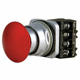 Siemens Non-Illuminated Push Button,30mm,Metal  52PP2A2A