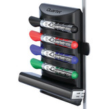Quartet Marker Holder,8-1-4inH,Black,Plastic 85377