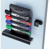 Quartet Marker Holder,8-1-4inH,Black,Plastic 85377