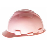 Msa Safety Hard Hat,Type 1, Class E,Pinlock,Pink 485364