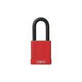 Abus Lockout Padlock,KD,Red,1-3/4"H 74/40 KD RED