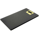 Wearwell Kneeling Pad,30"L,17"W,Foam-Vinyl,Black 518