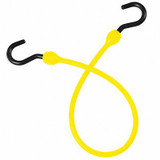 The Better Bungee J-Hook,1 1/2" W,Yellow BBC12NY