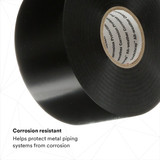 3m Elec Tape,100 ft Lx2"W,10 mil,Black,PK24 50-UNPRINTED-2X100FT