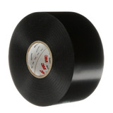 3m Elec Tape,100 ft Lx2"W,10 mil,Black,PK24 50-UNPRINTED-2X100FT