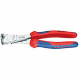 Knipex End Cutting Pliers,8-17/64in.L.,Red 67 05 200