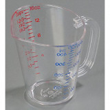 Carlisle Foodservice Measuring Cup,Clear,Plastic,PK6 4314207