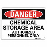 Lyle Danger Sign,10 in x 14 in,Aluminum U3-1166-RA_14X10