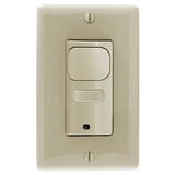 Hubbell Wiring Device-Kellems Motion Snsr,PIR,120-277V AC,Ivory AP2000I1