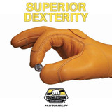 Youngstown Glove Co Arc Flash Gloves,Goat Grain Leather,L,PR 12-3265-60-L