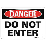 Lyle Danger Sign,7 in x 10 in,Aluminum  U1-1032-RA_10X7