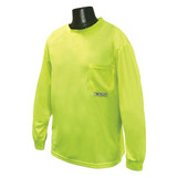 Radians Long Sleeve T-Shirt,4XL,30 in.,Green  ST21-NPGS-4X