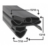 True Manufacturing Door Gasket,25-3/4" x 54-5/8" 811135