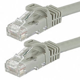 Monoprice Patch Cord,Cat 6,Flexboot,Gray,20 ft. 9786