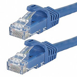 Monoprice Patch Cord,Cat 6,Flexboot,Blue,0.5 ft. 9789