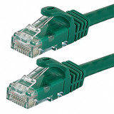 Monoprice Patch Cord,Cat 6,Flexboot,Green,50 ft. 9856
