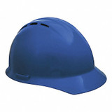Erb Safety Hard Hat,Type 1, Class C,Ratchet,Blue 19456