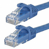 Monoprice Patch Cord,Cat 6,Flexboot,Blue,50 ft. 9793