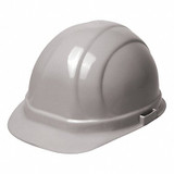 Erb Safety Hard Hat,Type 1, Class E,Ratchet,Gray 19957