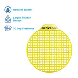 Georgia-Pacific Urinal Screen,Rd,Or,3.68 oz,48261,PK12 48261