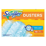 Swiffer Duster Refill,7 1/2 in L,Blue,PK4 21459