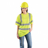 Occunomix T-Shirt,Mens,L,Yellow LUX-SSETP3B-YL