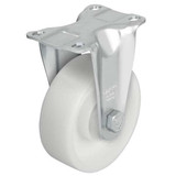 Sim Supply Standard Plate Caster,Rigid,400 lb.  B-PO 100K-12