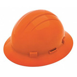 Erb Safety Hard Hat,Type 1, Class E,Pinlock,Orange 19293