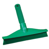 Vikan Floor Squeegee,9 5/8 in W,Straight 71252