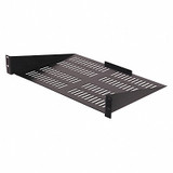 Video Mount Products Rack Shelf,For Racks,Steel,Black ERS1V